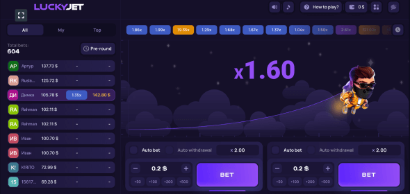 Launch the LuckyJet Game Crash Game LuckyJet